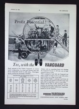 Original 1958 Advert Vickers
