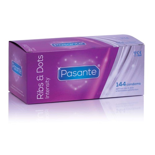 Pasante ribs dots - &,