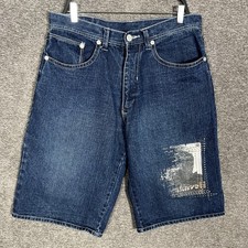 Makaveli Shorts Mens 34 Blue