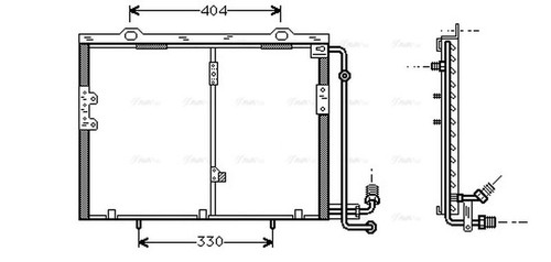 Ava aircon condenser ms5207 - condenser,