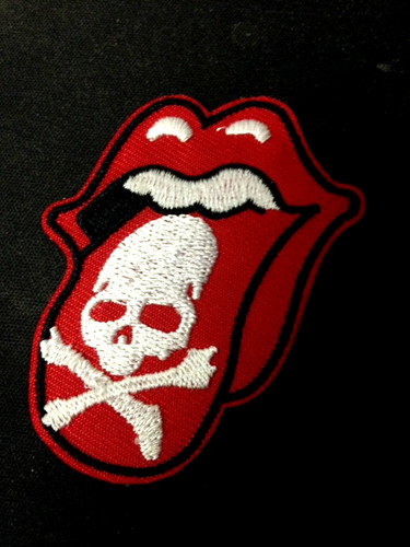 Rolling stones skull bones - skull,