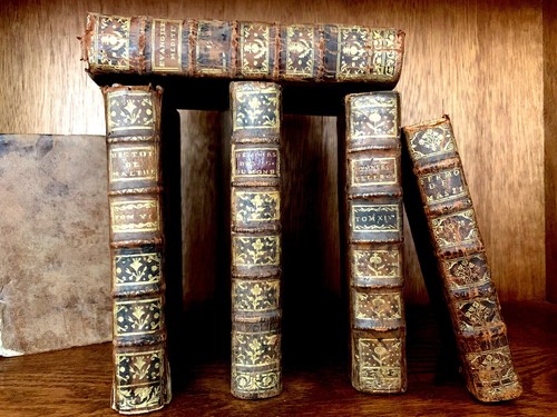 Old book leather - book, antique