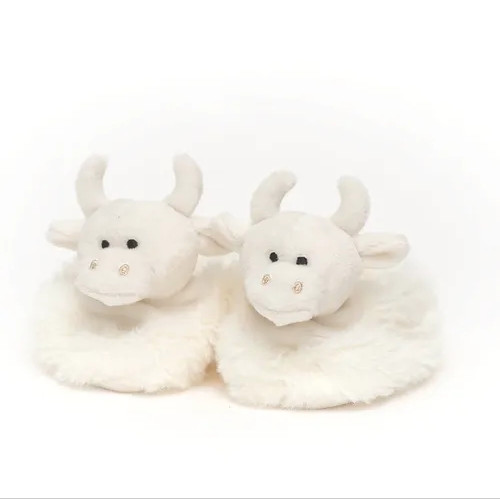 Cream highland cow baby - cream,