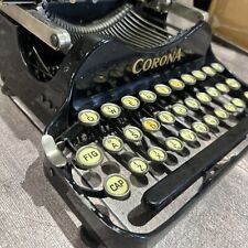 Antique Corona 3 Portable Folding Typewriter (Parts, Display, Restoration)