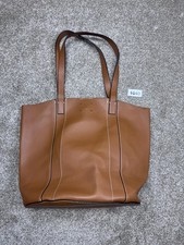 M&S Stylish Brown Leather Tote