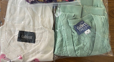 Collectif 2 X cardigans: 1 flamingo size 12 and 1 green cardie Size 12