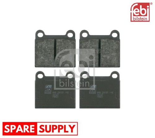 Brake pad set - pad, set,