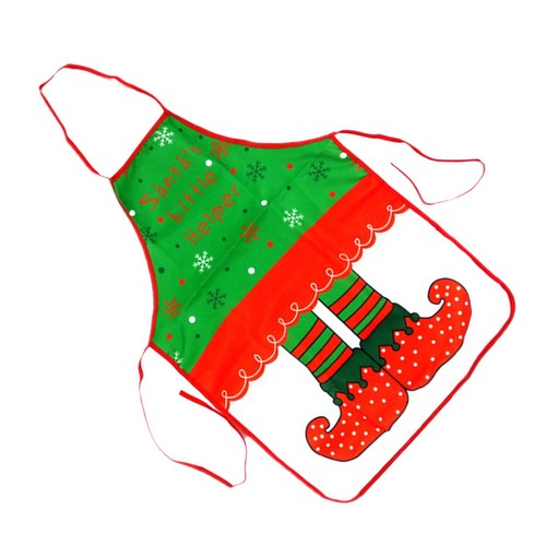 Multi color christmas aprons - multi,