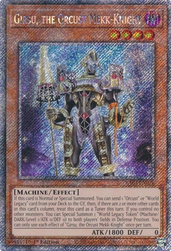 Girsu the orcust - girsu,, mekk-knight