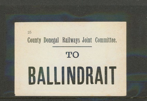 County donegal railways - donegal,