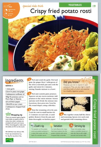 Crispy fried potato rosti - rosti, #19