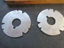 MOORE & WRIGHT WHITWORTH THREAD CUTTING ANGLE PROFILES GAUGE DISCS VTG