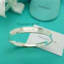 Tiffany & Co. Silver 1837 Round Concave Bangle Bracelet, latest edition,Hallmark
