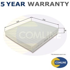 Comline Cabin Filter Fits