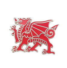 Wales Welsh Dragon Enamel Lapel Pin Badge T406