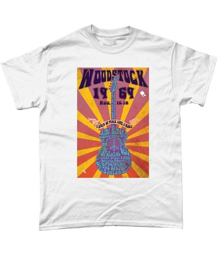 Woodstock festival poster - poster, tee