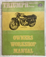 Vintage Haynes Triumph 350 &