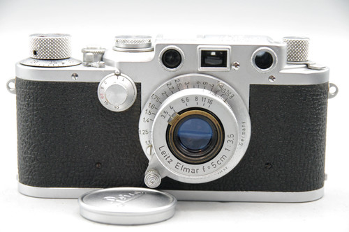 Leica iiif red dial with - with, elmar