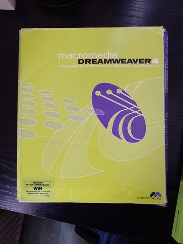 Dreamweaver macromedia - dreamweaver, 4