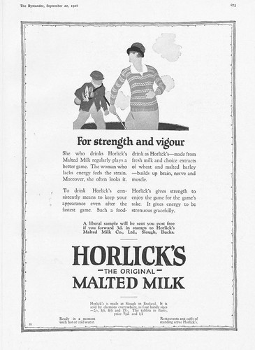 Horlicks malted milk - horlicks, golf