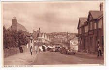 An Early Photochrom Post Card of Old Colwyn, The Shopping Centre. Denbighshire