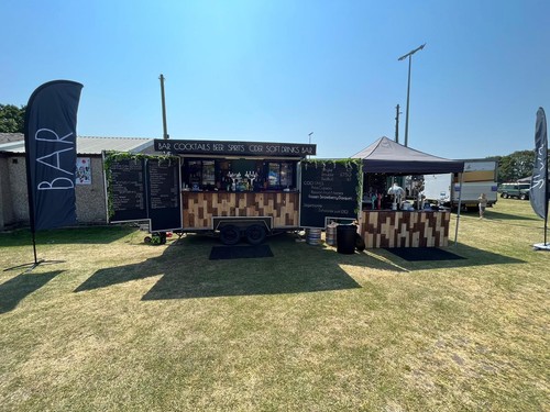 Mobile bar trailer additiona - trailer,