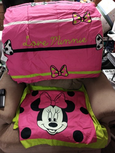 Disney minnie mouse twin 4pc - minnie,