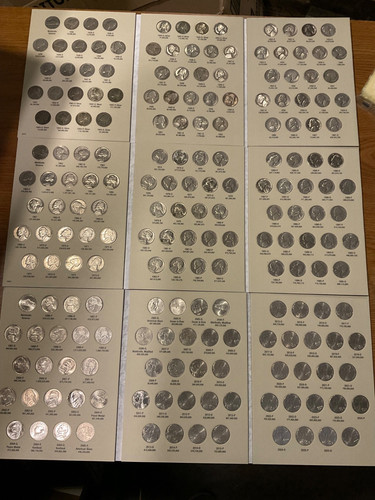 Jefferson nickels set 1938 - jefferson,