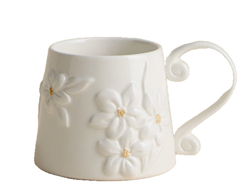 Floral mug cute coffee - cute, cup