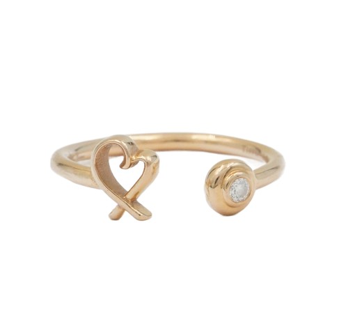 Tiffany 18k yellow gold paloma - 18k,