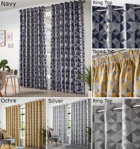 Skandi curtains eyelet - curtains,