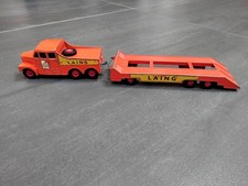 Matchbox King Size No. 8 - Scammell 6x6 Tractor and Trailer - Spares or Repair