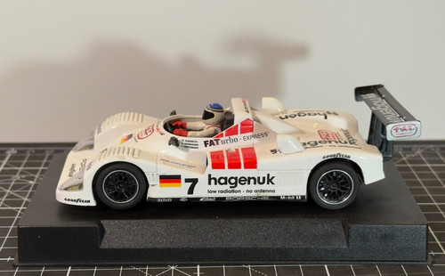 Scratch built slot - car,