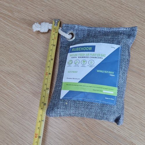 Natural air purifying bag - natural,