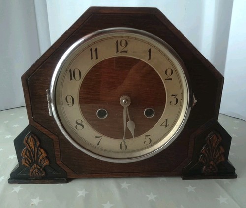 Art deco striking mantel - art,
