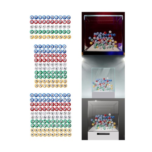 Bingo ball accessories - ball, raffle