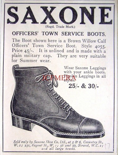 Saxone officers ww1 - officers', town