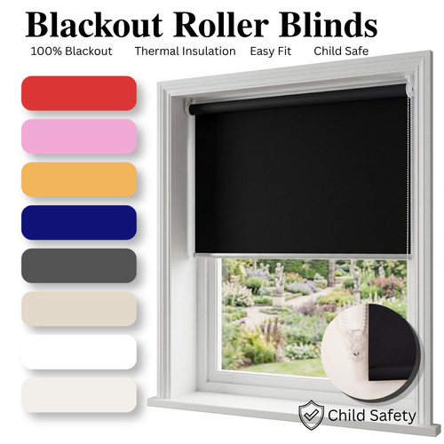 Blackout roller blinds - blackout,