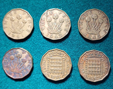 THREEPENNY BITS  1941 - 62. -