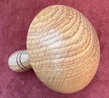 Darning Mushroom Tool in Oak