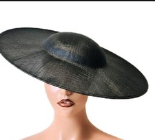 Black wide Brim Women Hat