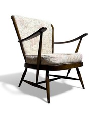 ERCOL BEECH ARMCHAIR WINSOR