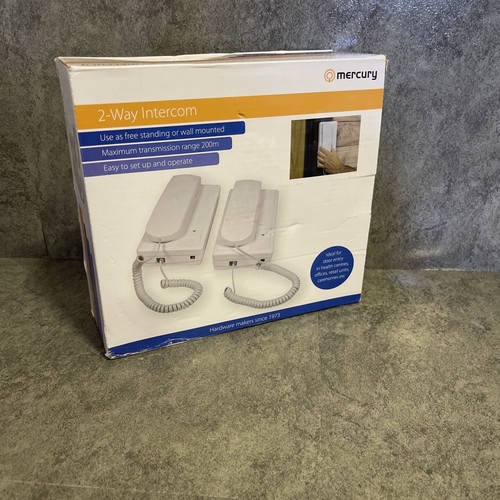 Way intercom system wired - system,
