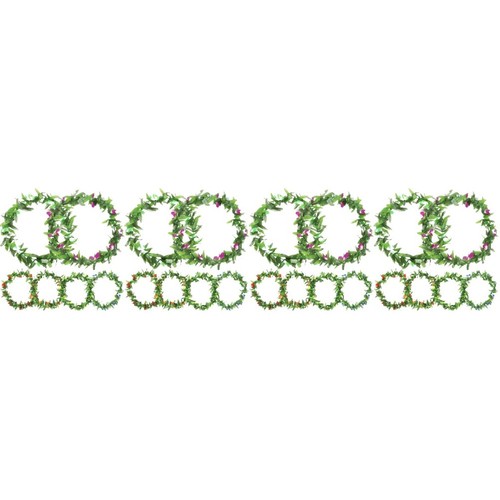 Tropical hawaiian party leis - hawaiian,