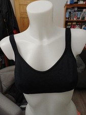 Ladies black cami Bra non