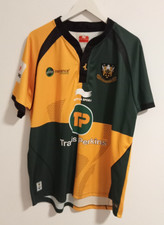 Northampton Saints Rugby Away Shirt 2013/2014 Burrda S/S Jersey Shirt Size 2XL