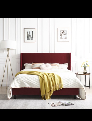 Double luxury red velvet - red,