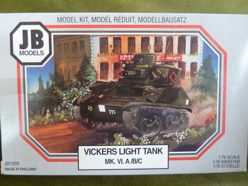 Models vickers light tank - jb,