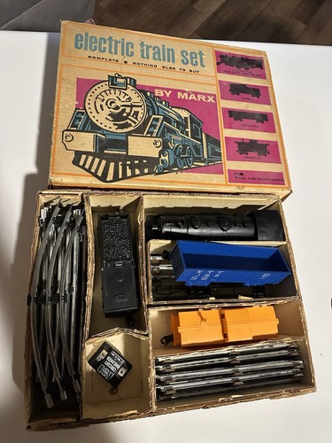 Vtg marx electric train set - vtg,