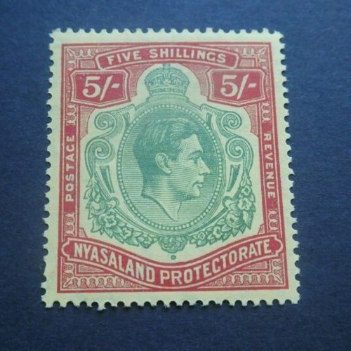 Nyasaland 1938 green - 1938, &